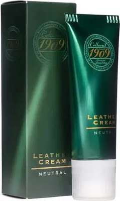 Zdjęcie produktu dla COLLONIL | 1909 Leather Cream krem do skóry gładkiej | 75 ml, odżywia, regeneruje i nadaje elegancki połysk