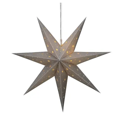 Produktbild von Star 505-02, LED-Outdoor-Stern 'Alice', 12 LED, Silber
