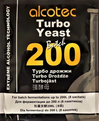 Produktbild von Alcotec Turbohefe - Batch 200, Turbo Hefe