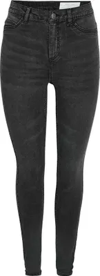 Produktbild von Noisy May Callie Skinny Fit Vi481bl Hochtaillierte Jeans Grau 29 / 30 Damen Grau 29