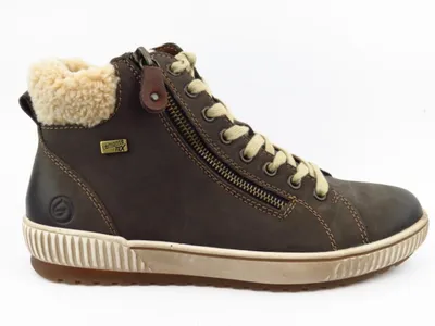 Produktbild von Remonte Reißverschluss TEX Schnürstiefel Grau : 37