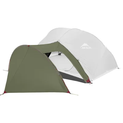 Zdjęcie produktu dla MSR 10334, Markiza, Aluminium, Poliester, Poliuretan (PU), Zielony, Elixir 1, 2, 3 and Hubba NX, Hubba Hubba NX, Mutha Hubba NX, 2030 mm, 1700 mm
