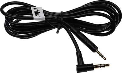 Produktbild von vhbw Audio AUX Kabel kompatibel mit Bose QuietComfort 35, 25, 35 II Kopfhörer - Audiokabel 3,5 mm Klinkenstecker, 150 cm Schwarz