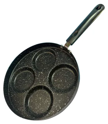 Imagen del producto de Sartén para huevos y hamburguesas con 4 cavidades