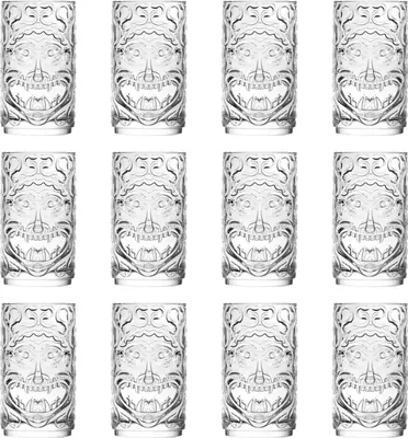 Produktbild von RCR Crystal Tiki Etruria Highball-Gläser – 460 ml – 12er-Pack
