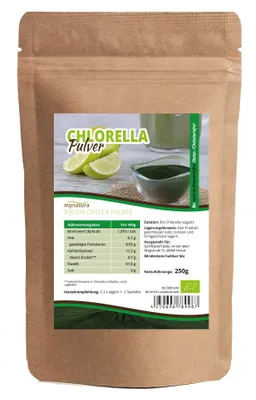 Produktbild von Mynatura  Chlorella Algenpulver – ab 250g - 1 Beutel