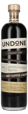 Image de Undone Barista Espresso Aperitif This is not Coffee Liqueur alkoholfrei No. 6 0,7l