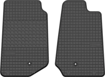 Produktbild von Gummi-Fußmatten Vorne für Jeep Wrangler JK III 2007-2018 – 2-tlg, Schwarz, passgenau