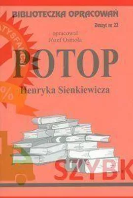 Zdjęcie produktu dla Biblioteczka opracowań nr 022 Potop - Józef Osmoła