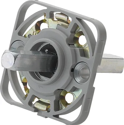 Produktbild von Hoppe Montagemodul eckig für Hoppe Türgriffe, Vierkant 8/62 mm, Stahl aluminiumfarbig
