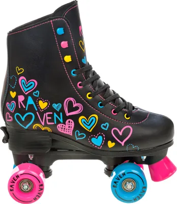 Produktbild von Raven Rollschuhe Trista Black 39-42 verstellbar