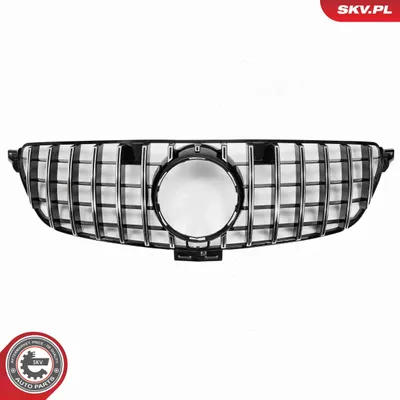 Obrázok produktu pre ESEN SKV 66SKV577 Mriežka chladiča, predná mriežka, vhodná pre MERCEDES-BENZ GLE (W166), strieborná