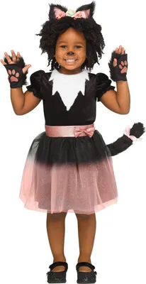 Produktbild von Pretty Kitty Katzenkostüm für Mädchen Kindergröße: 86-92