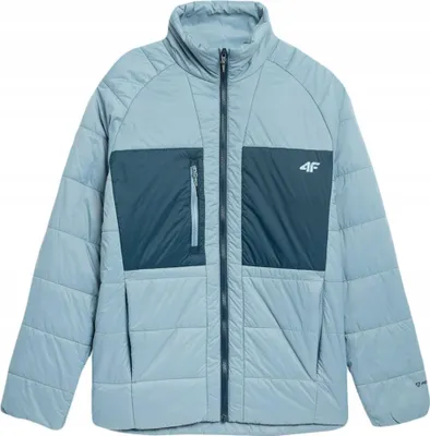 Produktbild von Klassische Herren Ganzjahresjacke aus Synthetik in Blau, Modell 4FSS23TDJAM053