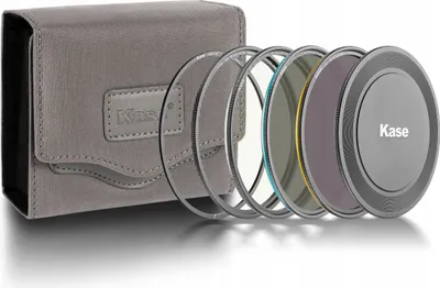 Zdjęcie produktu dla Zestaw Filtrów 67mm 67 mm Kase CPL ND8 ND64 Magnetyczne na Magnes + Dekielek / 1118100050