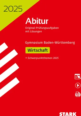 Produktbild von STARK Abiturprüfung BaWü 2025 - Wirtschaft
