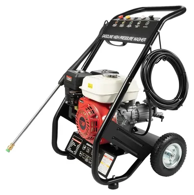 Produktbild von Gasdruckreiniger, 3400 PSI, 7,5 PS Motor, Rot, Benzin