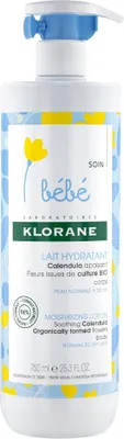 Image de Lait hydratant Klorane Bébé 750 ml