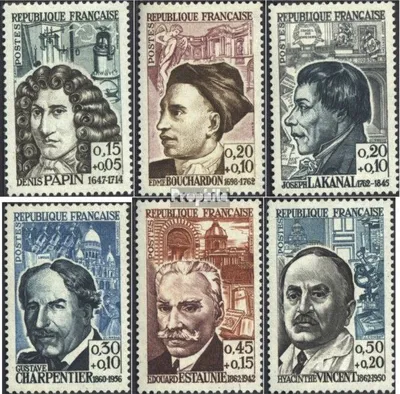 Produktbild von Briefmarken Frankreich 1962 Mi 1399-1404 (kompl.Ausg.) gestempelt Rotes Kreuz