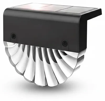 Produktbild von InAndOutdoorMatch - Solar-Gartenbeleuchtung - Set von 6 - Schwarz, KI-generiertes Bild