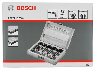 Image de Bosch Jeu de forets artistiques HM, 5 pièces, 15 - 35 mm - 2607018750