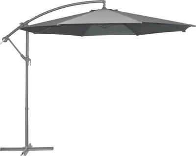 Produktbild von TrendLine Ampelschirm anthrazit Ø 300 cm inkl. Kreuzständer