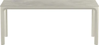 Produktbild von home24 Gartentisch - Aluminium / Granit - Grau