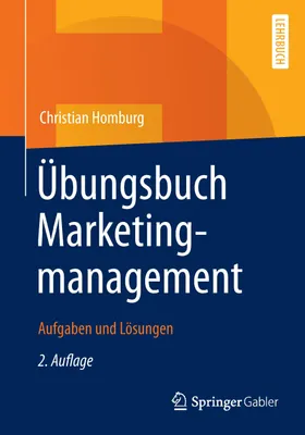 Produktbild von Übungsbuch Marketingmanagement