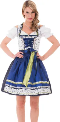 Produktbild von Dirndl Lichtspiel 60er Länge b.blau 40