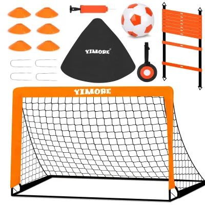 Immagine prodotto di Porta da calcio con accessori per l'allenamento, adatti ai bambini