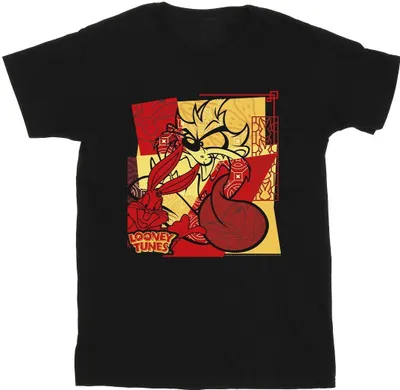 Produktbild von Looney Tunes - "Rabbit New Year" T-Shirt für Herren BI35588 (M) (Schwarz)