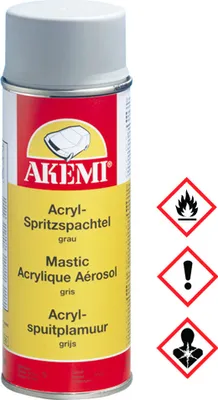 Obrázek produktu pro Akemi akrylový sprejový plnič jemný plnič akrylová báze šedá 400ml