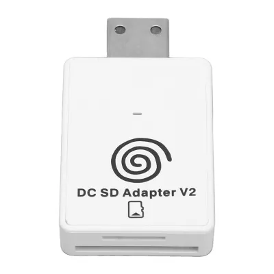 Zdjęcie produktu dla Adapter czytnika kart pamięci do Sega Dreamcast,Adapter czytnika kart pamięci do Sega Dreamcast,Czytnik kart pamięci do Sega Dreamcast,Czytnik kart pamięci do Sega Dreamcast,Akcesoria do konsoli do gier