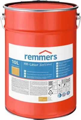 Produktbild von Remmers HK-Lasur 3in1 [plus] eiche rustikal 10 l