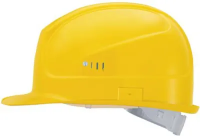 Produktbild von Schutzhelm uvex super boss 9750120 gelb mit Lüftungen