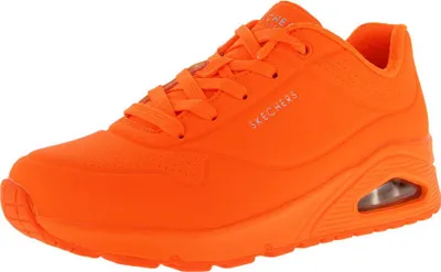 Produktbild von Skechers Uno - Night Shades - Neon Orange Synthetik Größe: 36.5 Normal