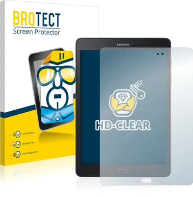 Produktbild von 2x Für Samsung Galaxy Tab A 9.7 Schutzfolie BROTECT Displayschutz Display Schutz Folie Klar Transparent