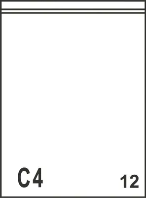 Produktbild von Dokumententaschen 230x315mm, C4,VE1000