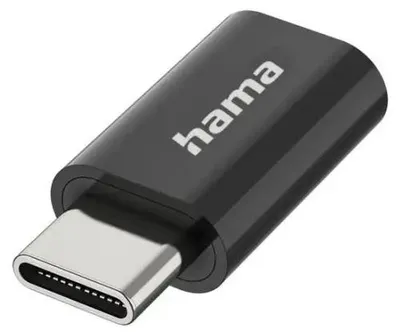 Immagine prodotto di Adattatore USB OTG Hama spina USB-C - presa micro USB, USB 2.0, 480 Mbi