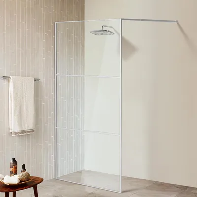 Immagine prodotto di Bettizia cabina doccia 120X200cm Schermo doccia per cabina doccia ESG vetro di sicurezza 5mm argento