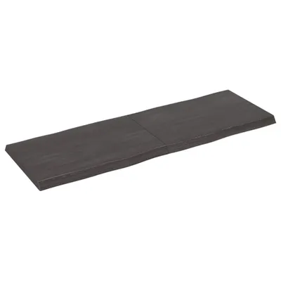 Produktbild von vidaXL Tischplatte 120x40x(2-4) cm Massivholz Behandelt Baumkante