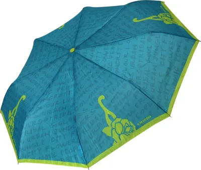 Produktbild von Perletti Taschenschirm Damenregenschim Charro blau