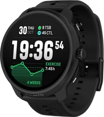 Produktbild von SUUNTO Race 2 GPS Sportuhr, Helles 1.5-Inch AMOLED Touchsreen,Schlankeres und Leichteres Design, 16-Tage Akkulaufzeit, Offline-Karten, Prezise Navigation, 115+ Sportmodi, Erweiterte Trainingsmesswerte