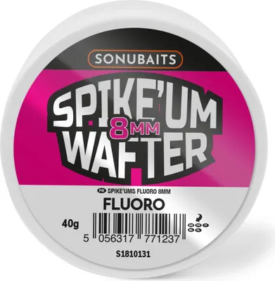 Zdjęcie produktu dla Przynęta Kulki Sonubaits Spike'um Wafters Fluoro 8Mm 40G