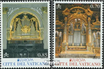 Produktbild von Briefmarken Vatikanstadt 2014 Mi 1809-1810 (kompl.Ausg.) postfrisch Musikinstrumente