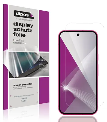 Obrázok produktu pre 4 ochranné fólie pre Google Pixel 11, priehľadné, na ochranu displeja