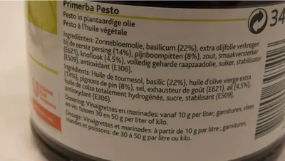 Produktbild von Knorr Primerba Gewürzpaste Pesto 340g (Kräuterpaste)
