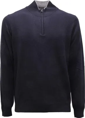 Obrázek produktu pro 7521AS maglione uomo FERRANTE ROYAL RED pánský vlněný svetr modrý