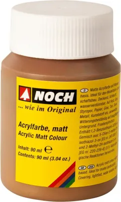 Produktbild von NOCH 61193 - G,0,H0,H0E,H0M,TT,N,Z Acrylfarbe, matt, braun