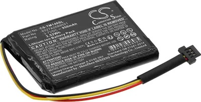 Imagen del producto de TECHTEK Batería compatible con [TomTom] 1EK0.052.02, 4EK0.001.02, Go 50, Go 500, GO 600, One 140, One 140S, One 140S US sustituye 6027A0089521, para